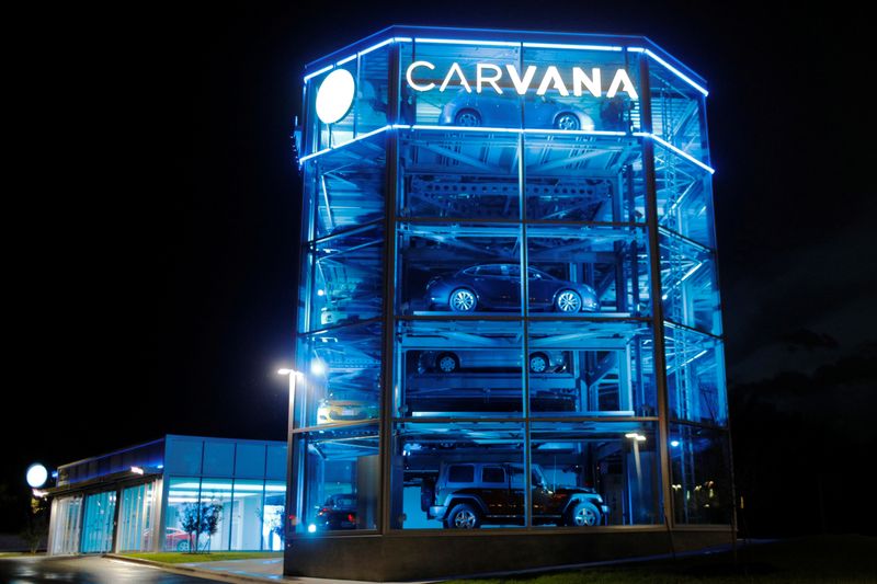 Carvana Falls Premarket As JPMorgan Sees Near-Term Top