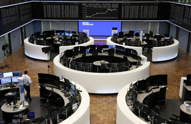 European stocks set for fourth week of gains