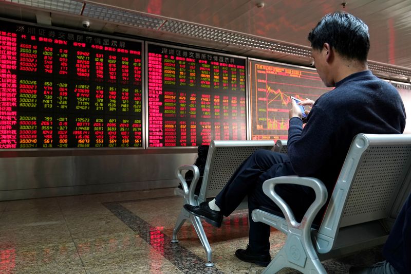 Asian shares head for lowest close since November, dollar stays strong