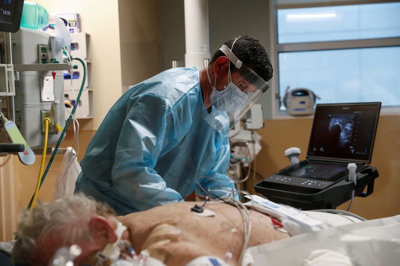 U.S. coronavirus hospitalizations hit eight-month high over 100,000