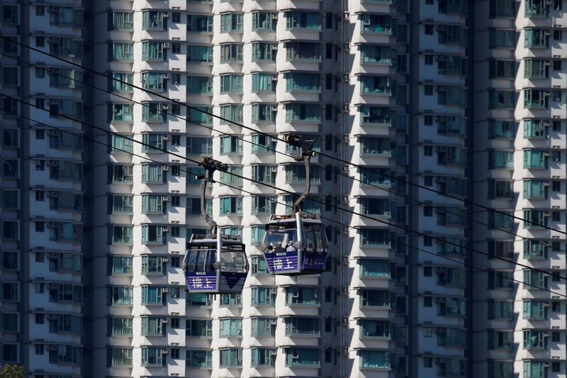 Hong Kong home prices rise for 7th month, near record high