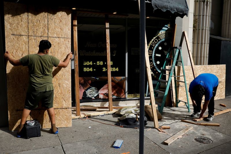 Hurricane Ida lashes Louisiana, testing post-Katrina levee system