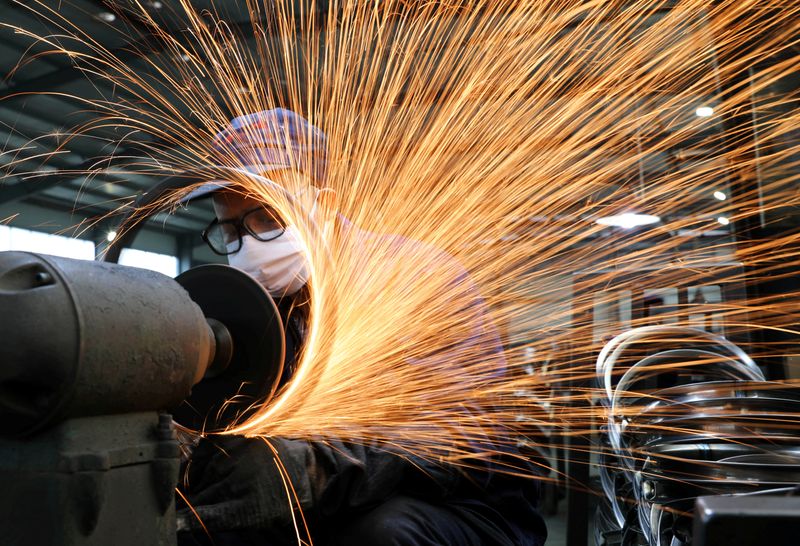 China August factory activity seen growing at slightly slower pace: Reuters poll