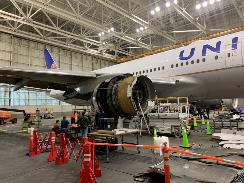 United jets with engines involved in Denver incident may not fly until next year - WSJ