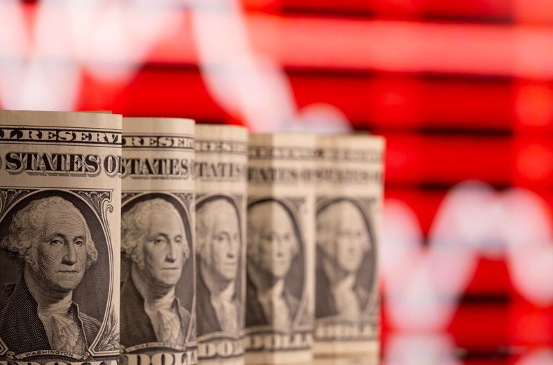 Dollar hovers near one-month lows as sentiment upbeat