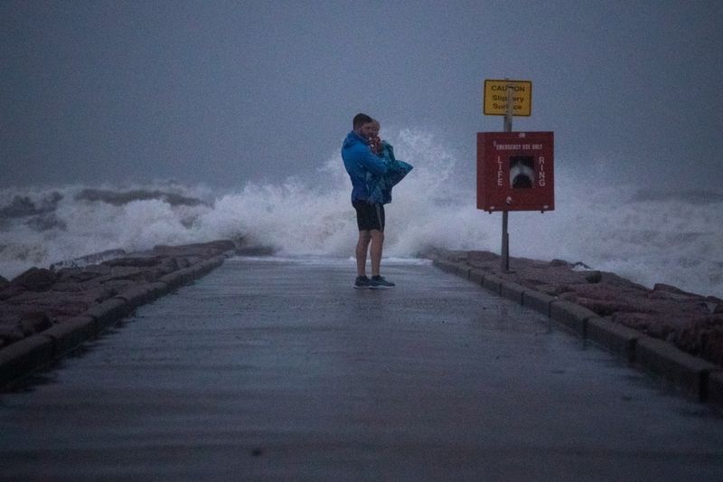 Nicholas deluges U.S. Gulf Coast with heavy rain, flooding