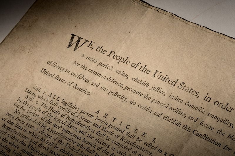 Sotheby's to auction rare first printing of U.S. Constitution