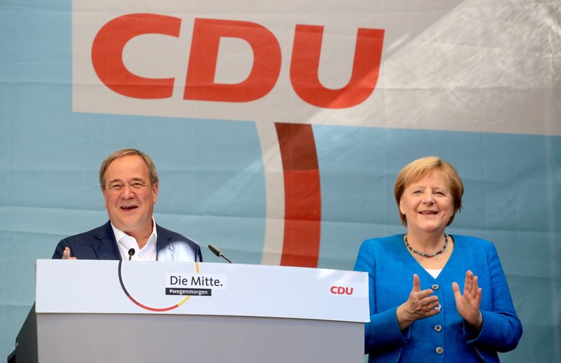 German Social Democrats beat conservatives in vote to decide Merkel successor