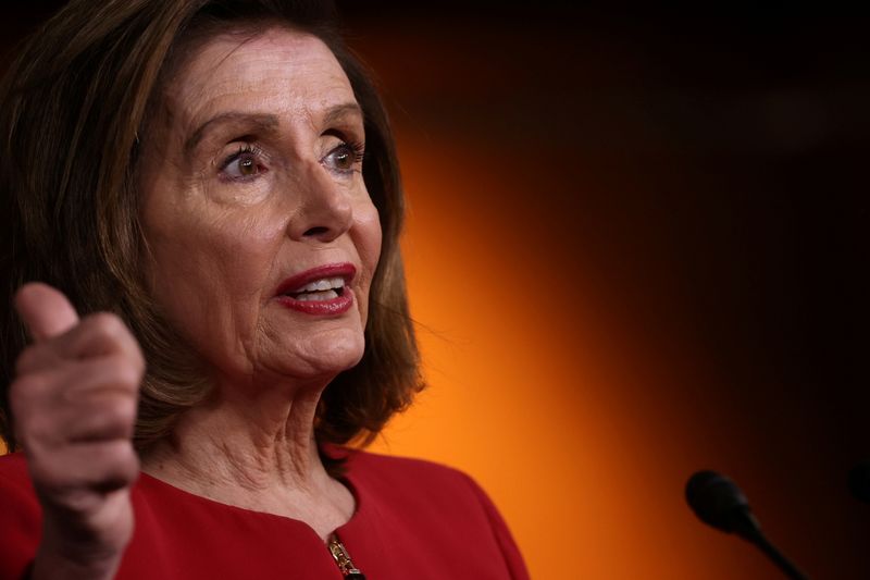 Pelosi sets Thursday vote on infrastructure, eyes smaller social spending bill