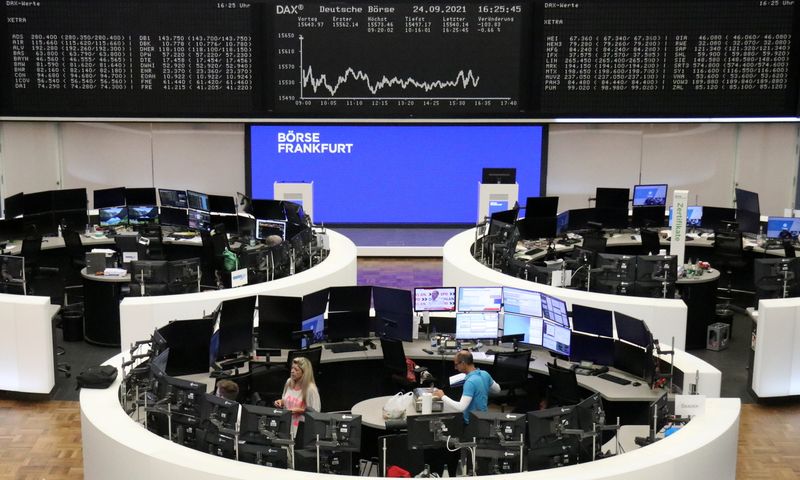 European shares rise on German election relief, oil surge