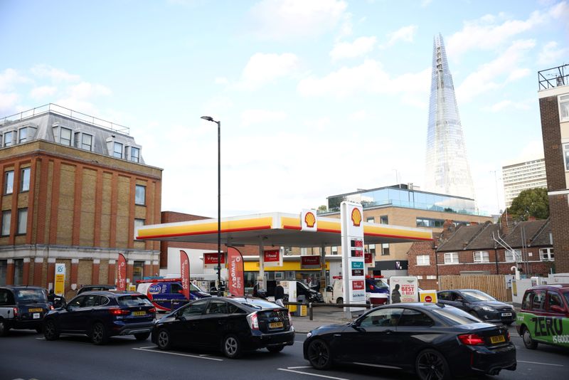 Britain puts military on standby as panic buying leaves pumps dry