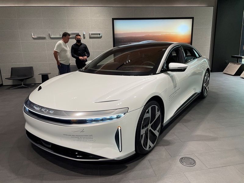 Lucid to start deliveries of electric cars with range exceeding Tesla's in October