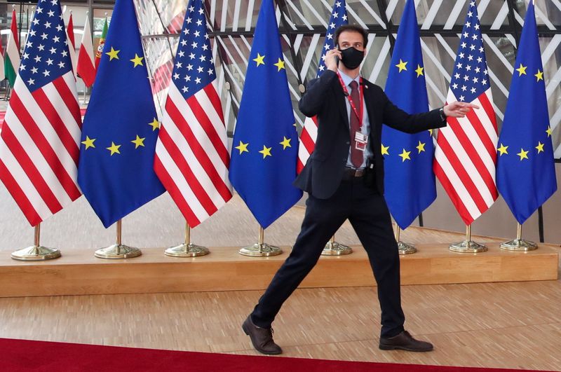 U.S., EU agree to work on chip supplies, tech rules, China trade