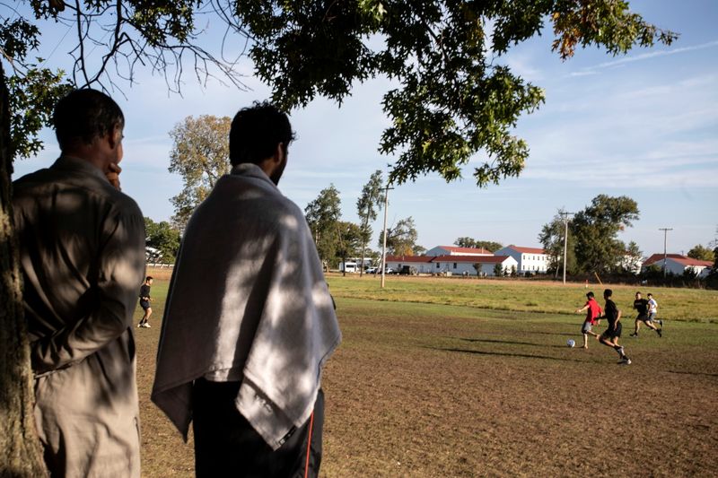 Exclusive-Some Afghan evacuees leaving military bases in U.S. before resettlement
