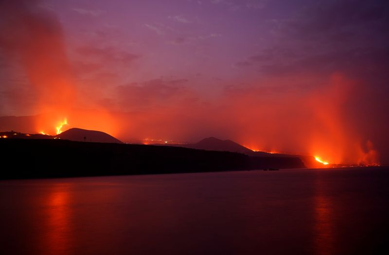 More destruction feared in La Palma as lava pours from new volcano vent