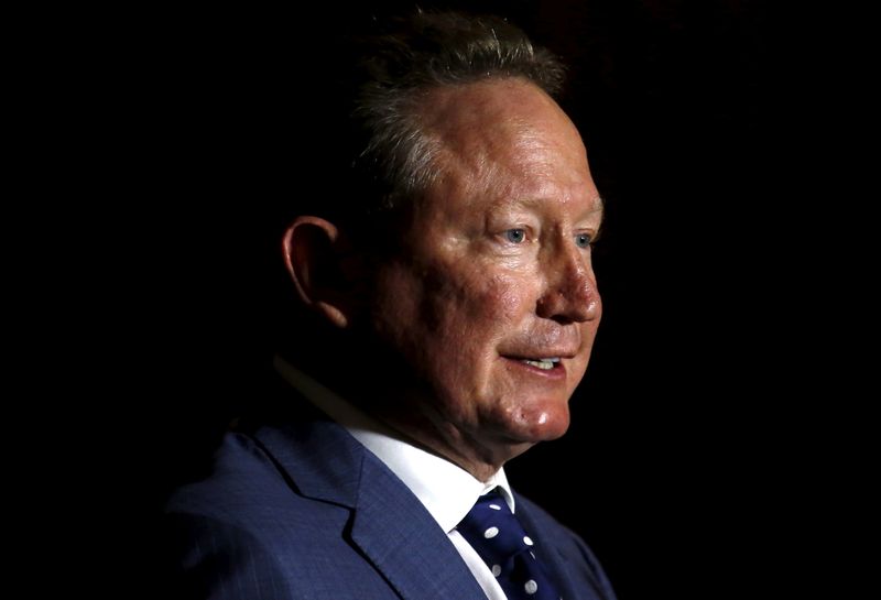 Australia must commit to carbon cuts to keep green energy advantage -Fortescue's Forrest