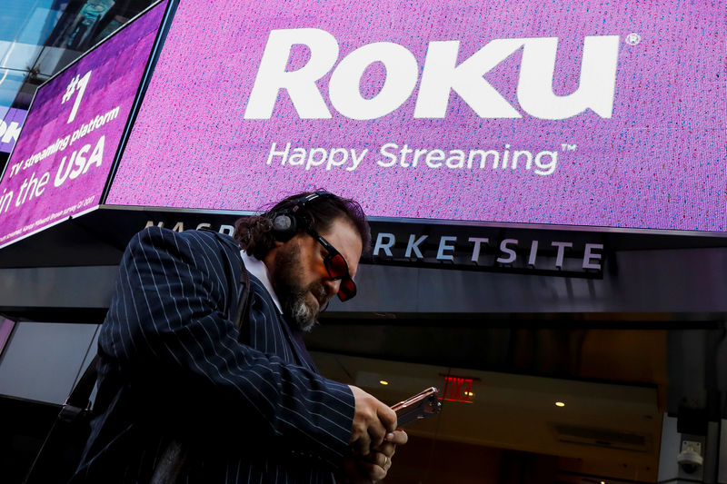 盘前异动:Roku跌近23%,Q4营收不及预期