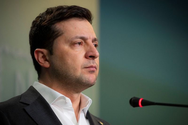 Missiles hit Kyiv awaiting Russian assault; Ukrainian leader pleads for help