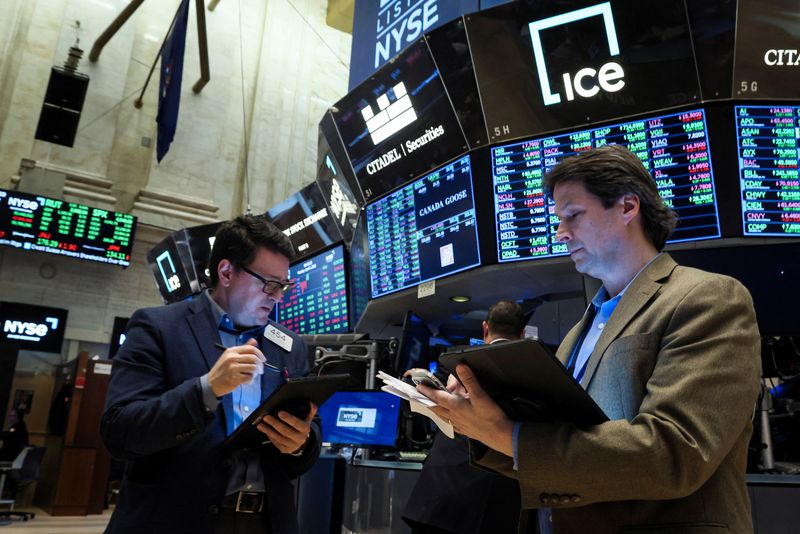 Wall Street, tech shares stumble on fears of aggressive Fed