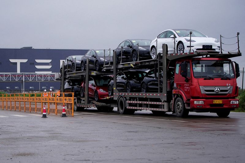 China's COVID curbs hit EV output, including Tesla's, data shows