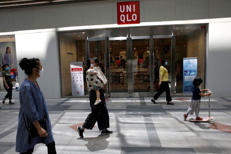 Uniqlo operator reports record half-year profit despite China slowdown