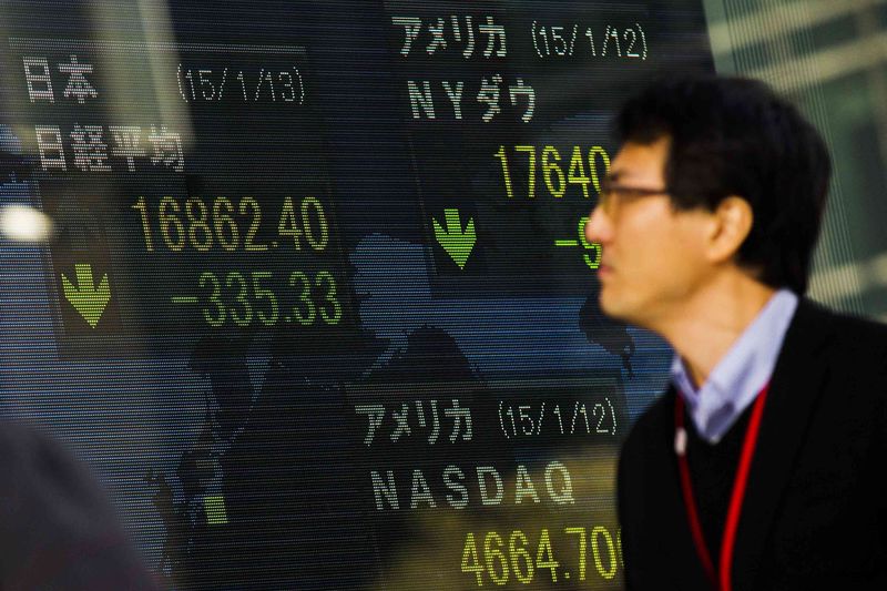 Asian Stocks Down as Powell Intensifies Fight Against Inflation
