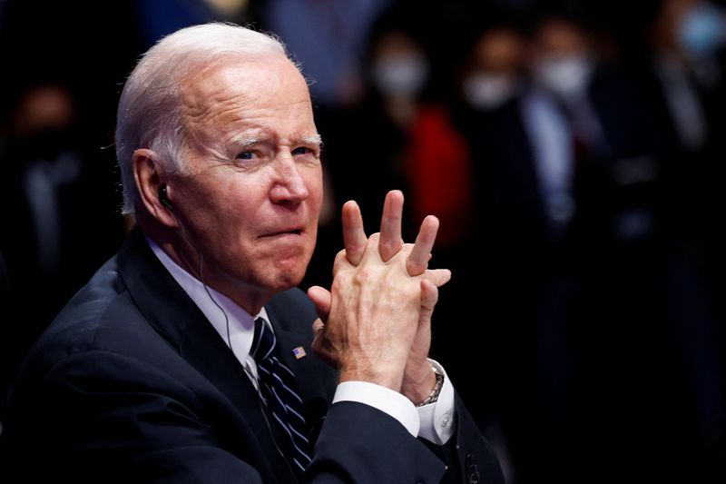 Biden says no change on