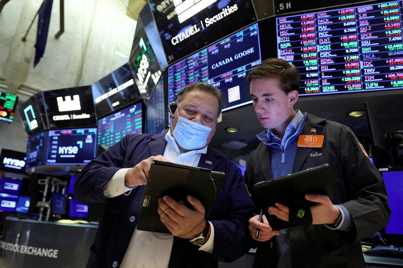Wall Street pulls back after last week's rally with inflation in focus
