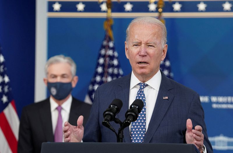 Biden vows to give Fed Chair Powell 'space' to fight inflation