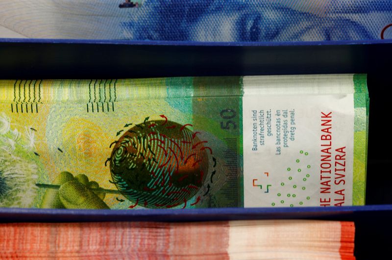 Surprise rate hike lifts Swiss franc, sterling tumbles before BoE