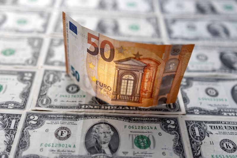 Euro clings to parity as markets await U.S. inflation data