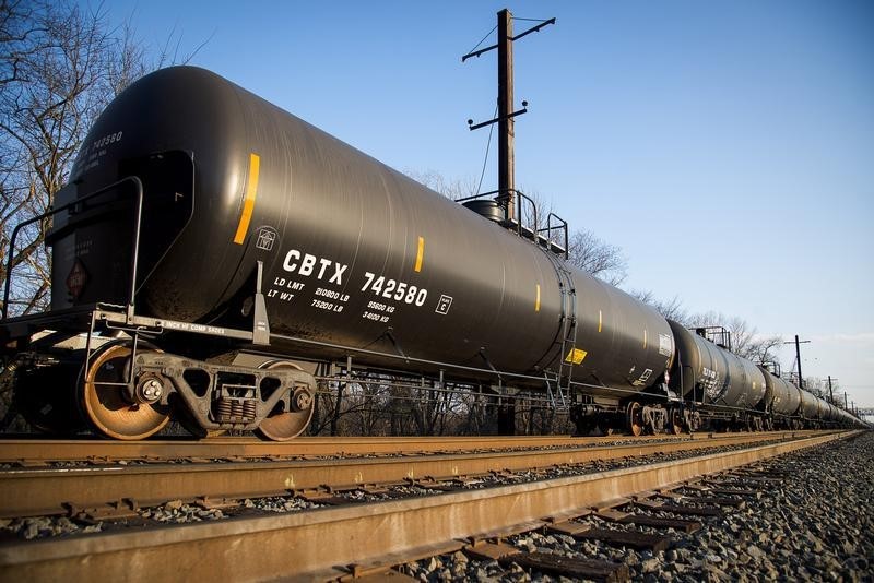 Crude oil lower, but still heading for positive week